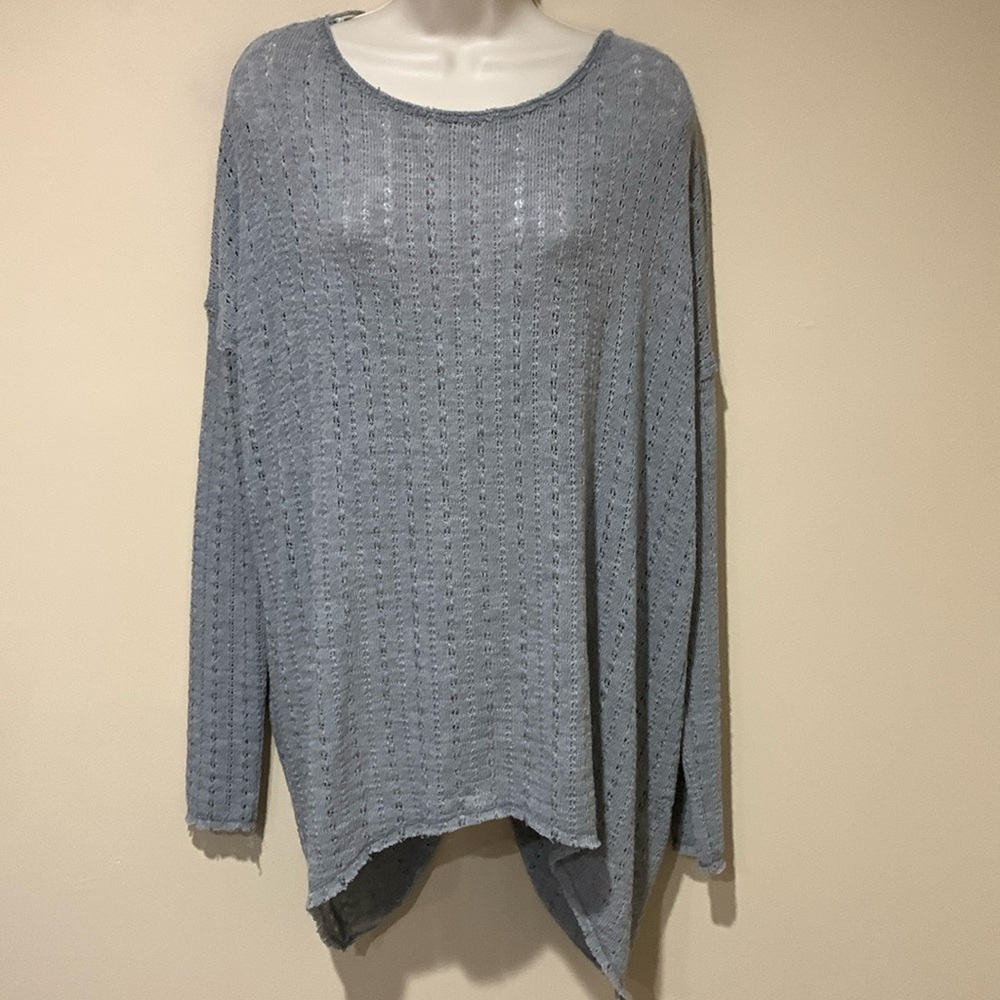Backless extremely lightweight top or sweater